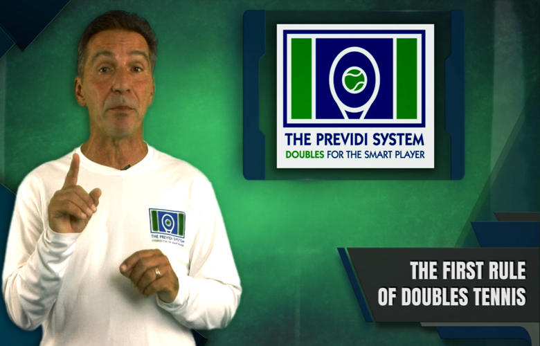 The First Rule Of Doubles Tennis