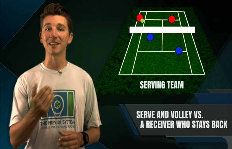Serve And Volley Vs. Receiver Who Stays Back