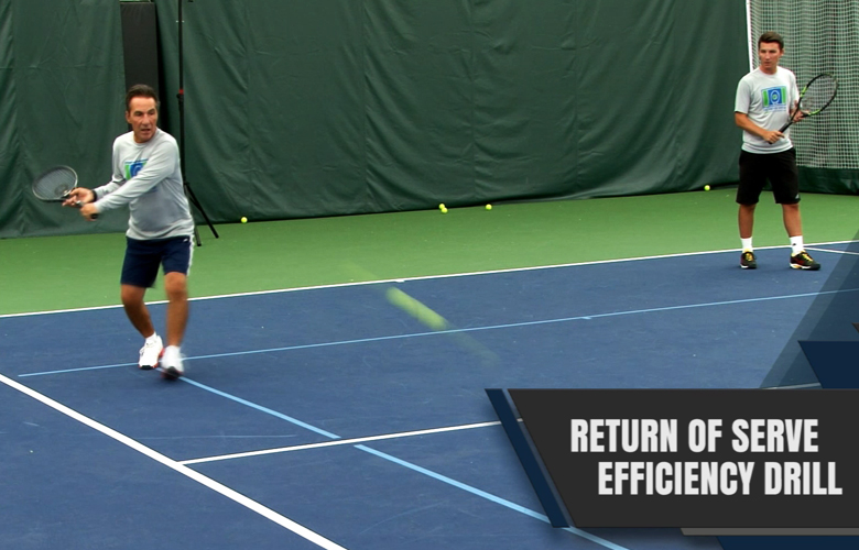 The Return Of Serve Efficiency Drill
